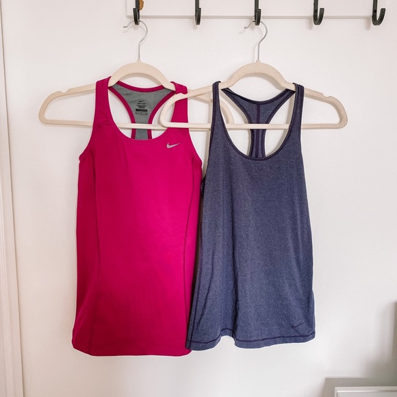 Nike Tank Tops | Pink Purple Lot Bundle - Picture 1 of 6